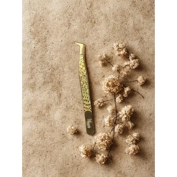 Butterfly Lashes - Serpent L Volume Tweezer l Gold Edition