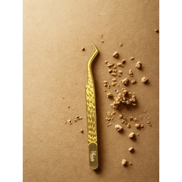 Butterfly Lashes - Serpent S-Curve Volume Tweezer l Gold Edition